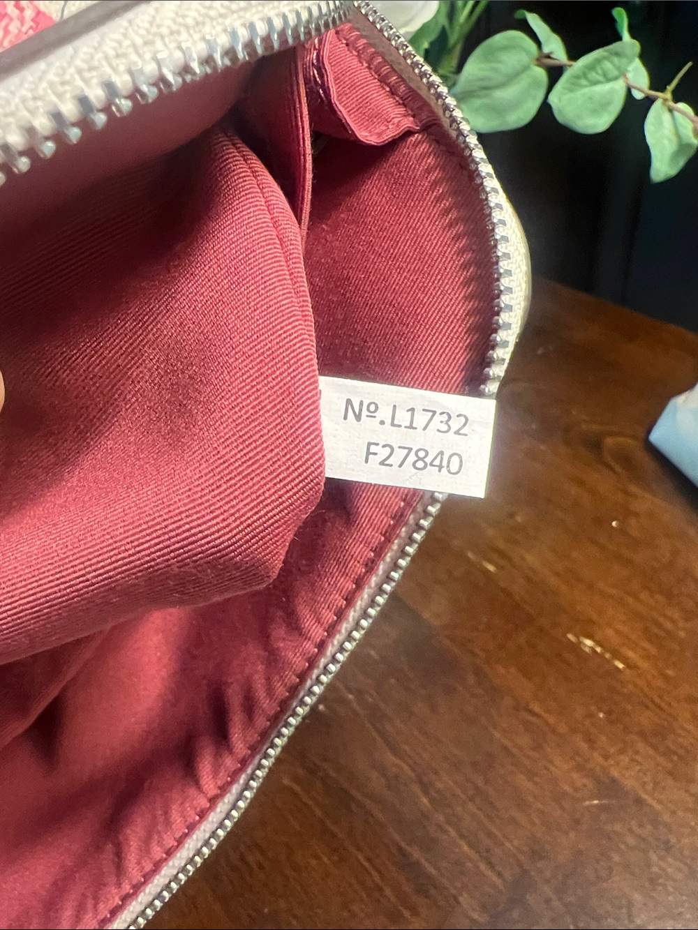 Coach Floral Leather Zip Pouch - Picture 15 of 17